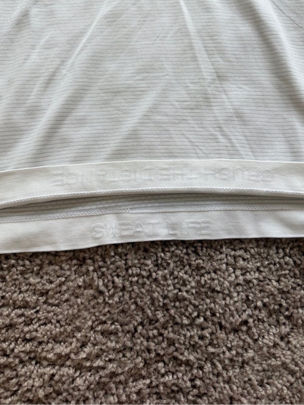 White Swiftly Tech Short Sleeve - Picture 2 of 5